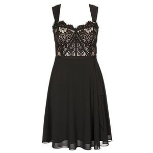 EUC City Chic Evie Eyelash cocktail dress - size 16 wedding prom formal